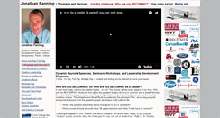 Desktop Screenshot of jonathanfanning.com